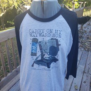 Carry on (Supernatural) 3/4 sleeve Raglan shirt (Unisex)